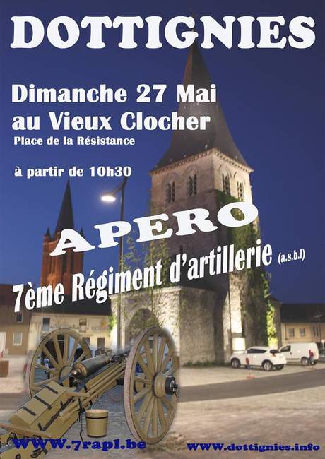 Apéro du 7e Régiment d'artillerie - Affiche