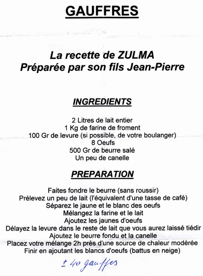 Recette